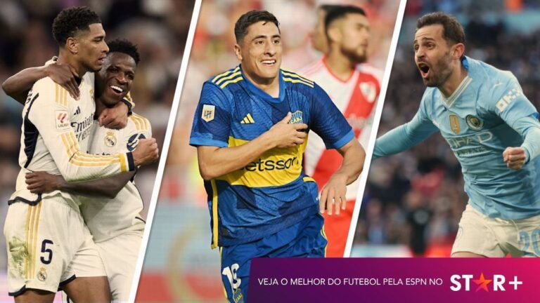 Vini Jr. e Bellingham decidindo El Clásico e mais: o melhor do futebol internacional Vini Jr. e Bellingham decidindo El Clásico e mais: o melhor do futebol internacional