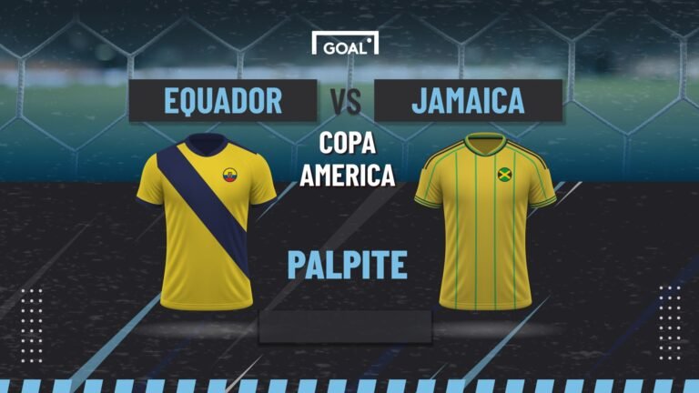 Palpite Equador x Jamaica – Copa América – 26/6/24 | Goal.com Brasil