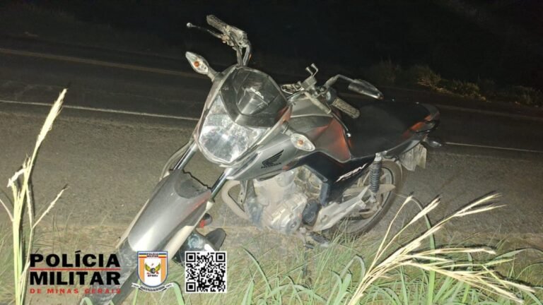 Motociclista e garupa ficam feridos em acidente na BR-354, em Arcos