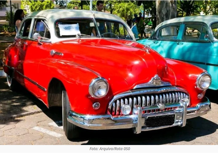 9º Encontro de Carros Antigos agitará Formiga com atrações culturais e musicais