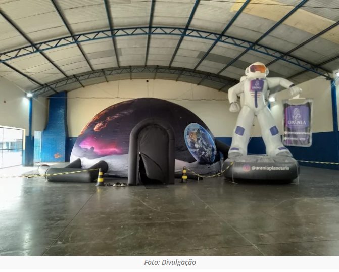 “Festival do Queijo 2025” em Formiga, terá planetário gratuito como atração educativa